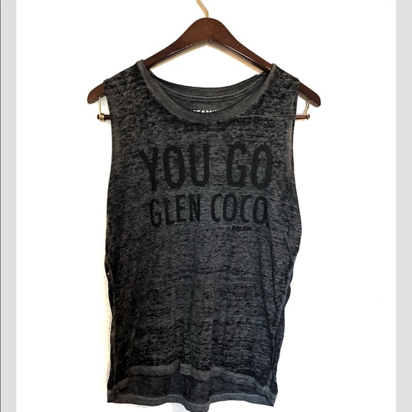 Mean Girls Glen CoCo Tank Distressed Top - Picture 2 of 3